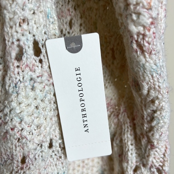 Anthropologie PILCRO Pointelle Duster Cardigan Size S - Picture 7 of 14
